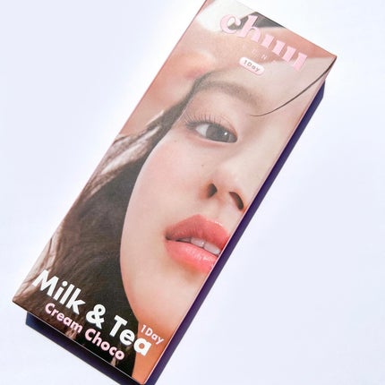 chuuLENS Milk&Tea 1day/chuu LENS/ワンデー(1DAY)カラコンを使ったクチコミ(4枚目)