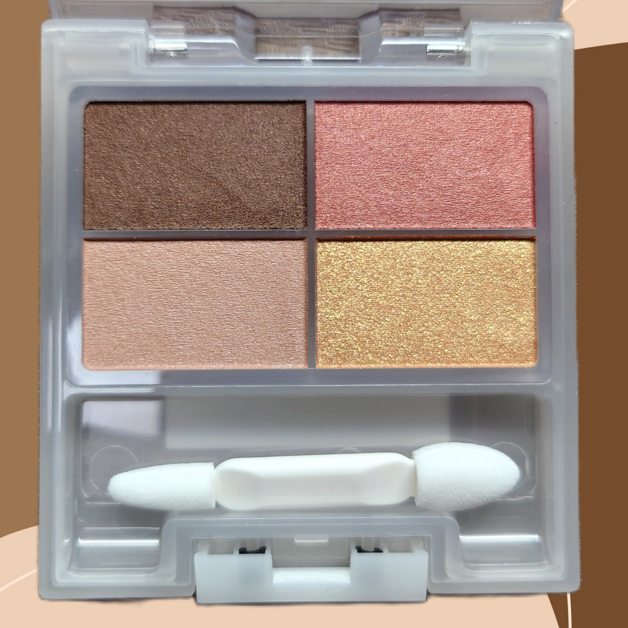 フェイスカラーパレット 515 ローマンテラコッタ/チャコット・コスメティクス/アイシャドウパレットを使ったクチコミ（2枚目）