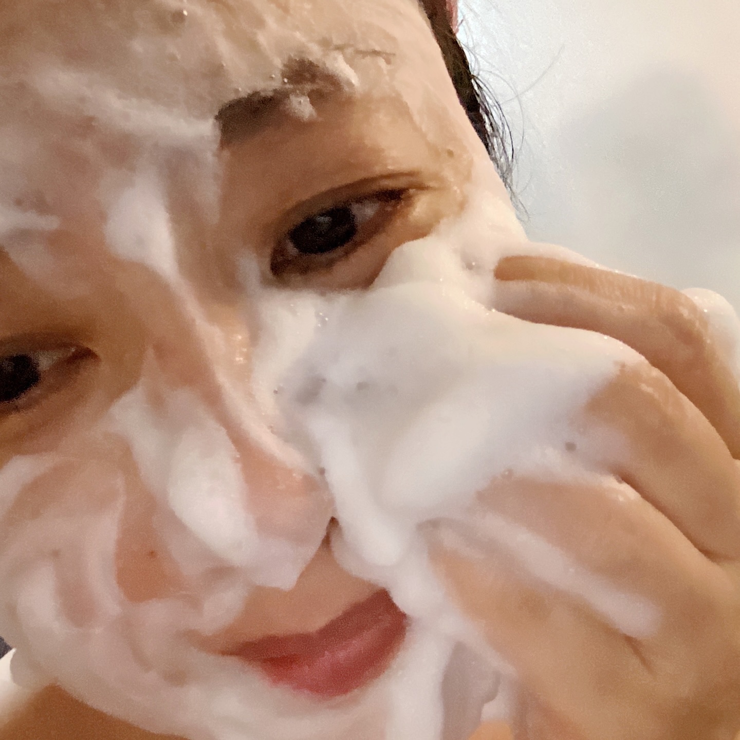 アミノネクリアウォッシュ/Cure/洗顔フォームを使ったクチコミ（3枚目）