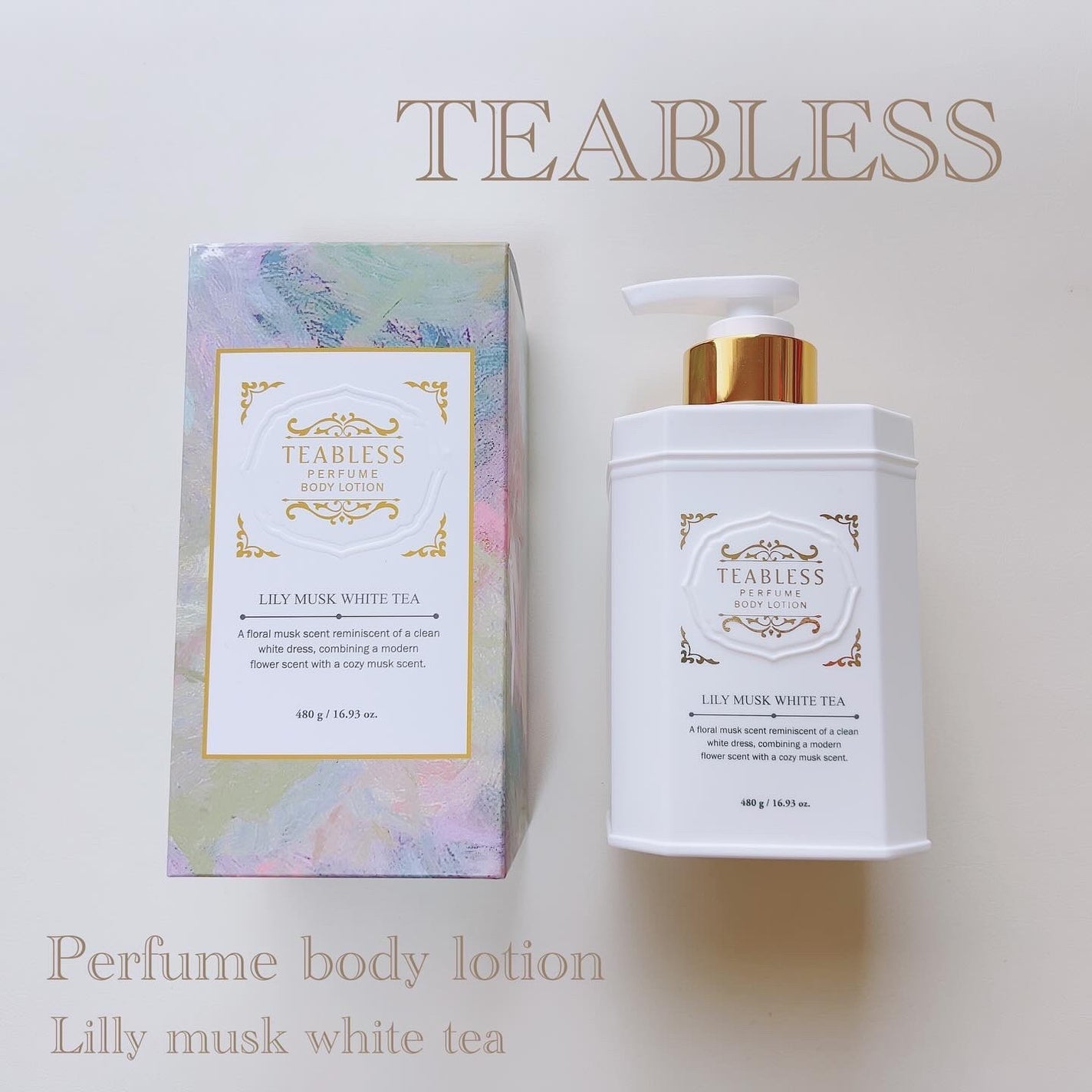 パフュームボディローション リリィムスクホワイトティー/TEABLESS/ボディローションを使ったクチコミ(1枚目)