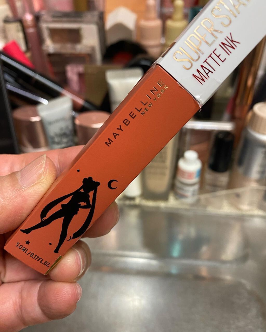 SPステイ マットインク/MAYBELLINE NEW YORK/口紅を使ったクチコミ(5枚目)