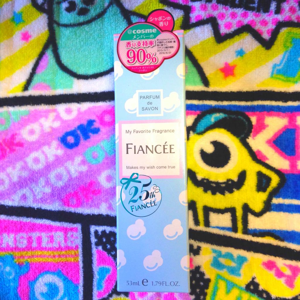ボディミスト シャボン/フィアンセ/香水(レディース)を使ったクチコミ(1枚目)