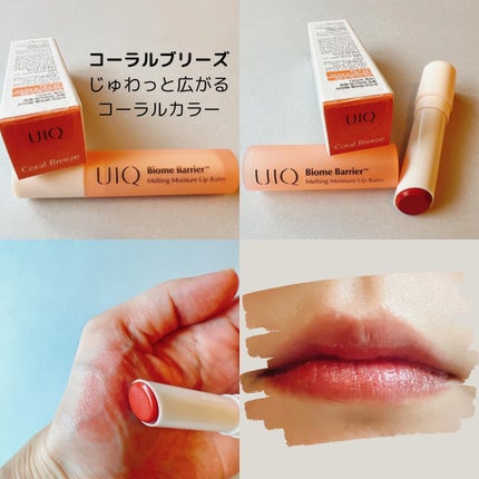 バイオームバリアメルティングモイスチャーリップバーム/UIQ/リップバームを使ったクチコミ(5枚目)