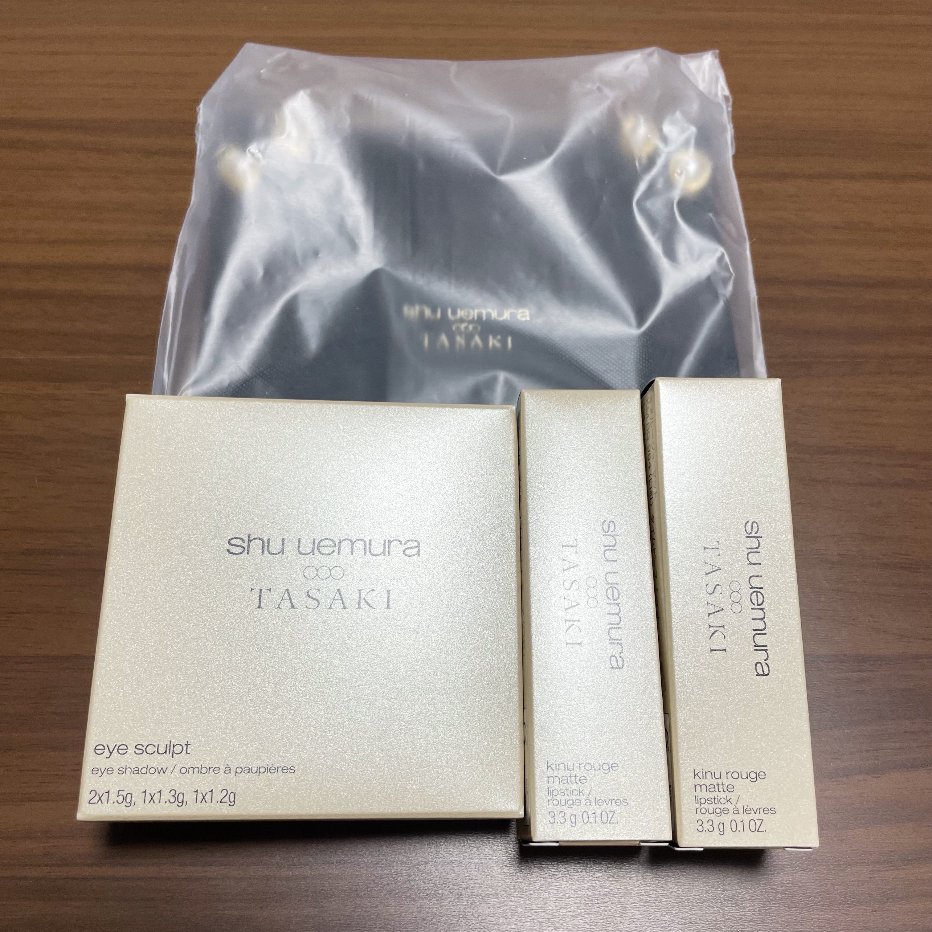 キヌ ルージュ マット BG964 タイムピース シエナ（限定）/shu uemura/口紅を使ったクチコミ（3枚目）