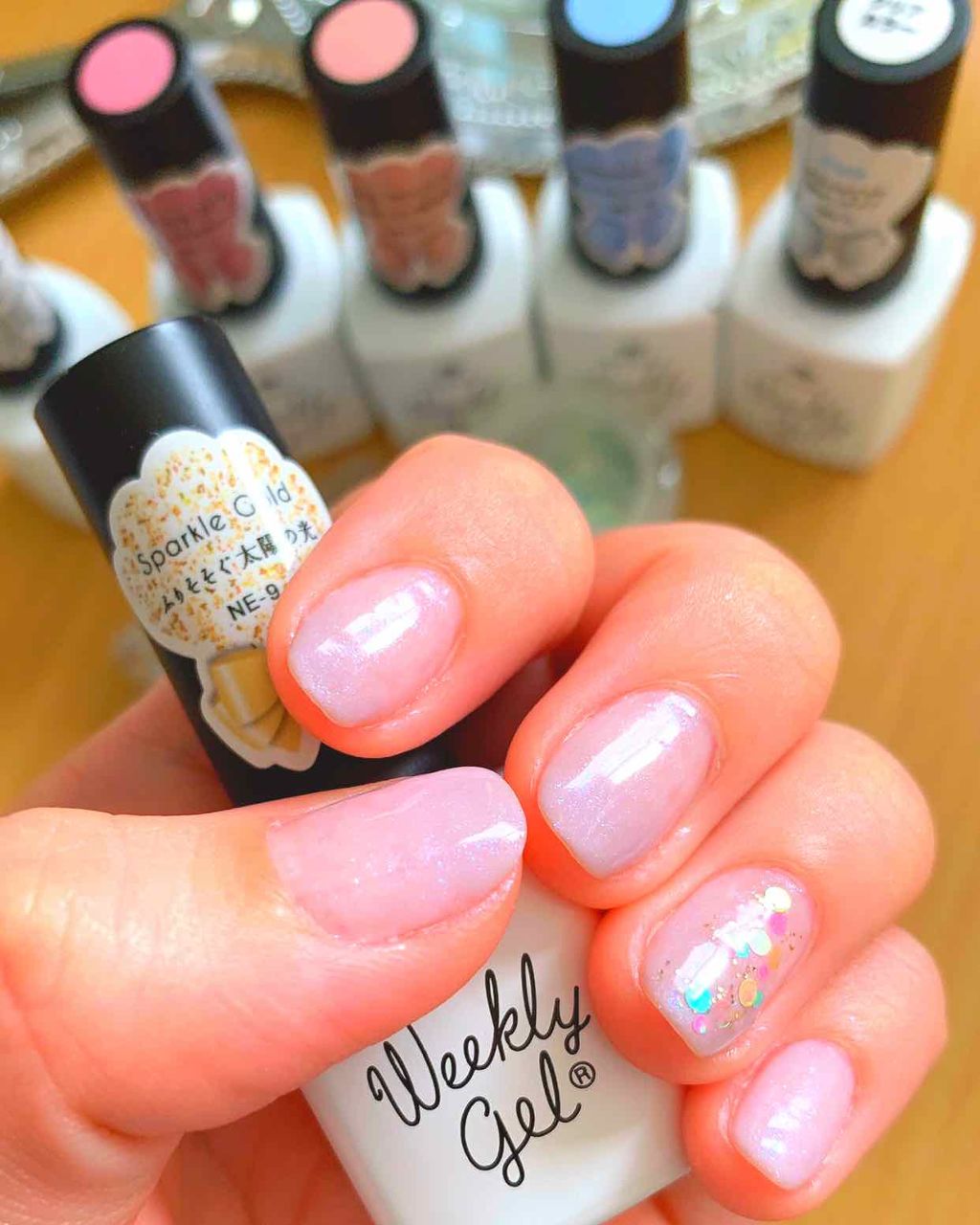 ウィークリージェル/HOMEI/ジェルネイルを使ったクチコミ（1枚目）