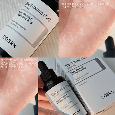 COSRX RXザ・ビタミンC23セラムのクチコミ「#PR #COSRX
@COSRX_JAPAN
花粉による肌荒れ対策はとりあえずこれ！

✅ペ.....」（3枚目）