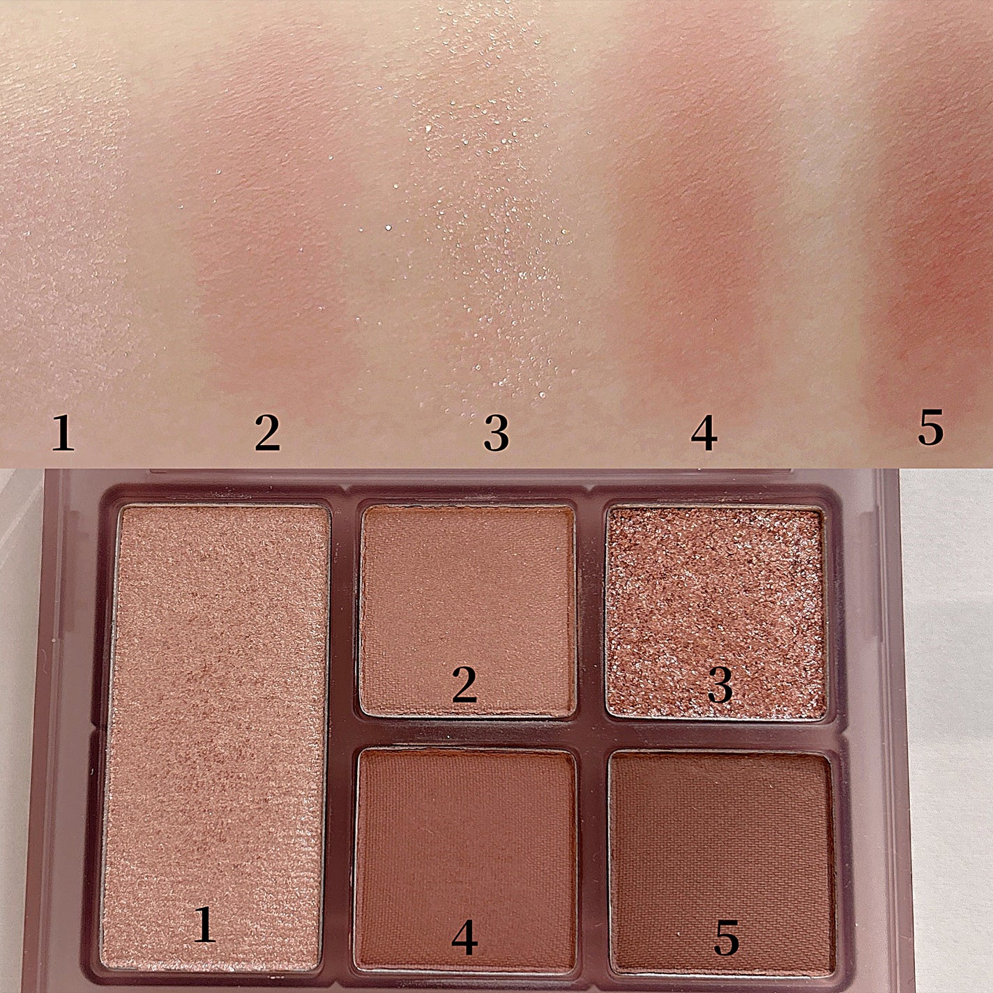 オールラウンドアイパレット/hince/マルチパレットを使ったクチコミ(3枚目)