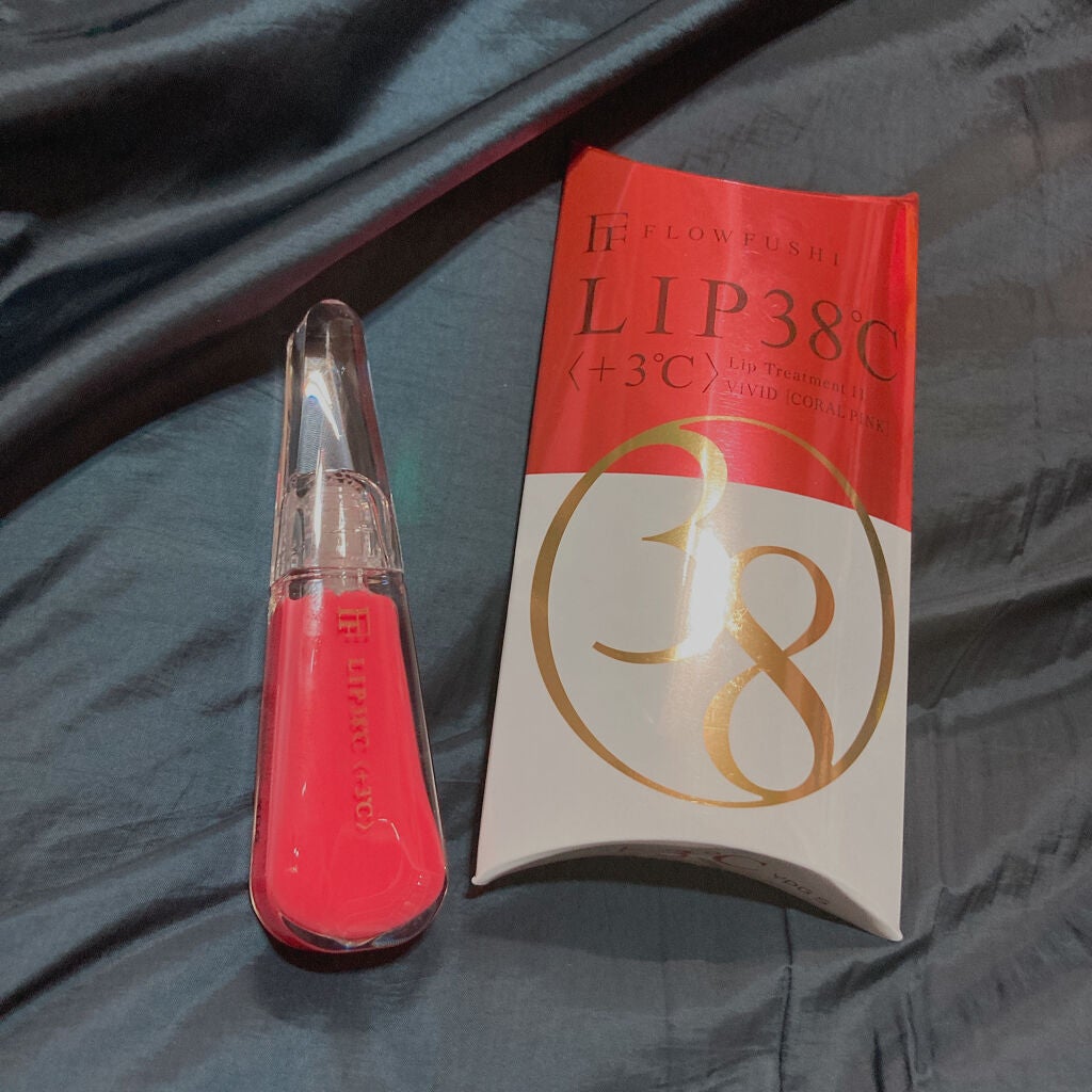LIP38℃ +UnFrame<ホログラフィック>/UZU BY FLOWFUSHI/リップグロスを使ったクチコミ(1枚目)