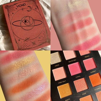 星空12色アイシャドウパレット/VCND/アイシャドウパレットを使ったクチコミ(6枚目)