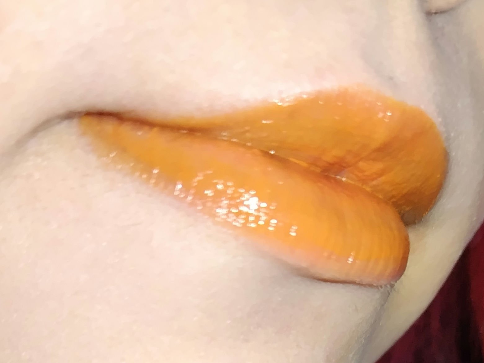 ルージュ アンリミテッド マット M OR 01 unfollower/shu uemura/口紅を使ったクチコミ（3枚目）