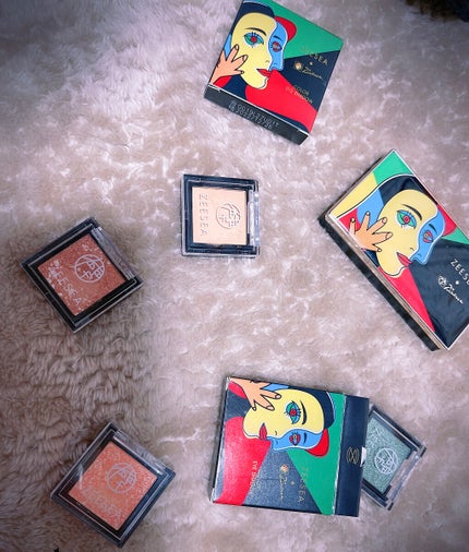 ZEESEA ×PICASSO COLOREYESHADOW/ZEESEA/アイシャドウパレットを使ったクチコミ(1枚目)