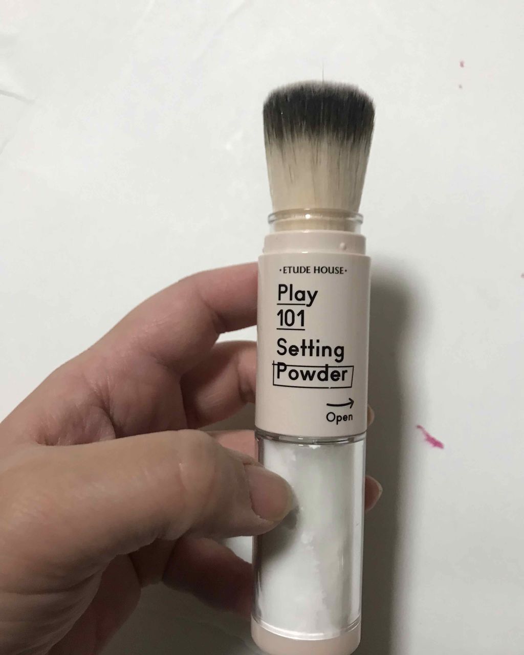 プレイ101セッティングパウダー/ETUDE/ルースパウダーを使ったクチコミ（2枚目）