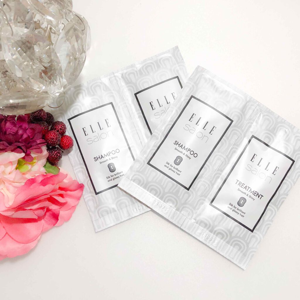 ELLEsalon シャンプー&トリートメント/エルサロン/サロンシャンプーを使ったクチコミ（1枚目）