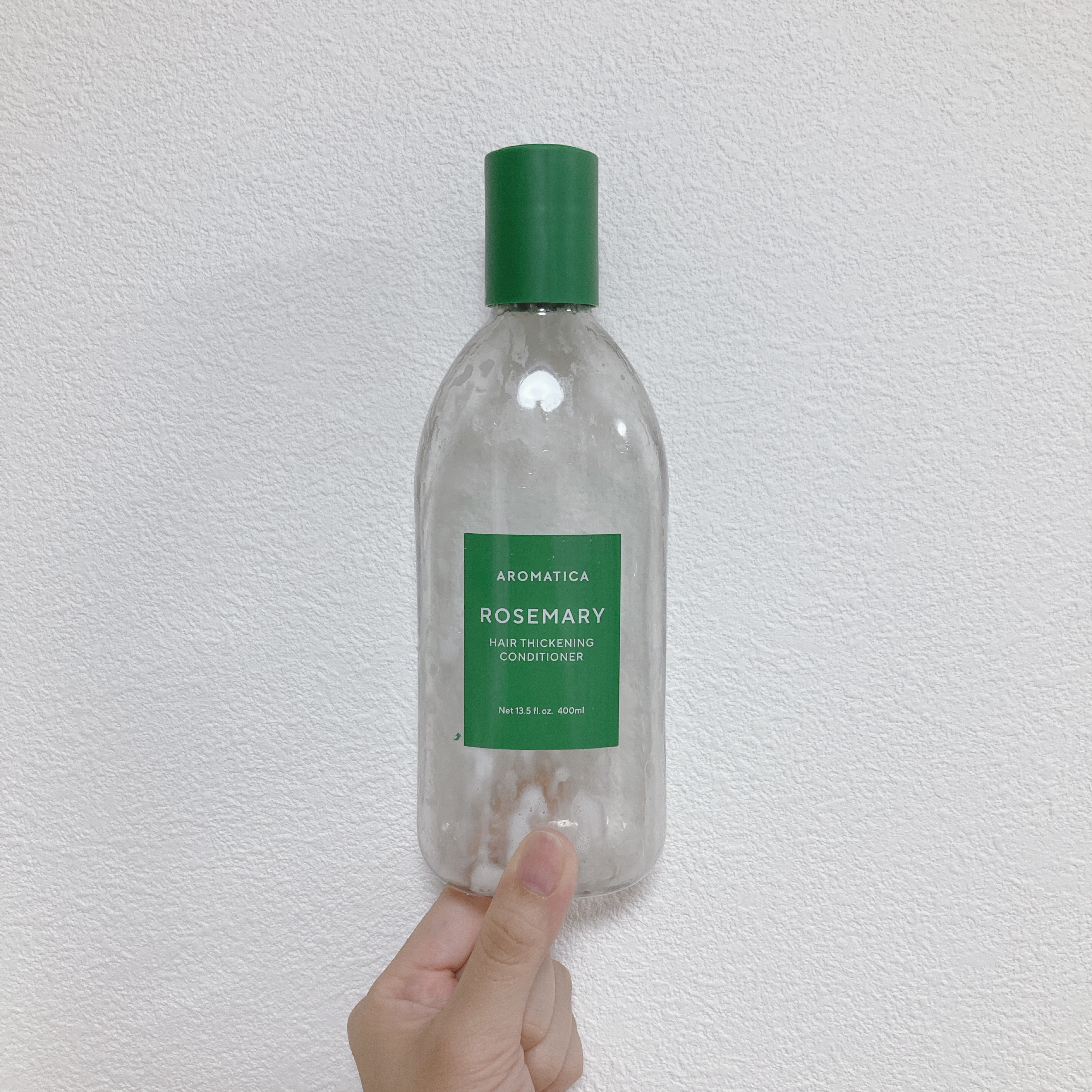 ローズマリー ヘアーシックニングコンディショナー/AROMATICA/コンディショナー単品を使ったクチコミ（1枚目）