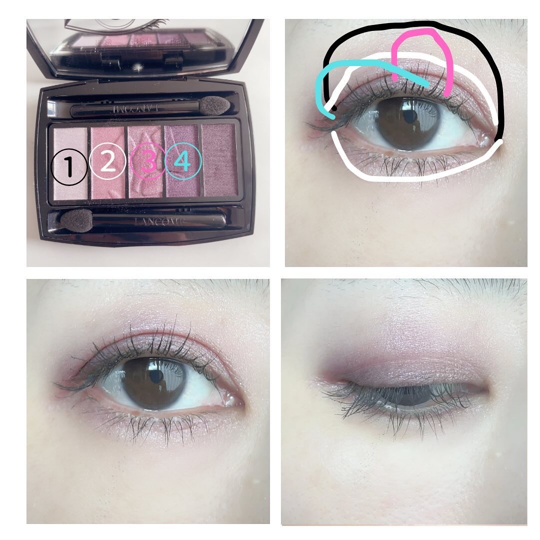 イプノ パレット｜LANCOMEの口コミ - 美しい紫グラデのアイシャドウ