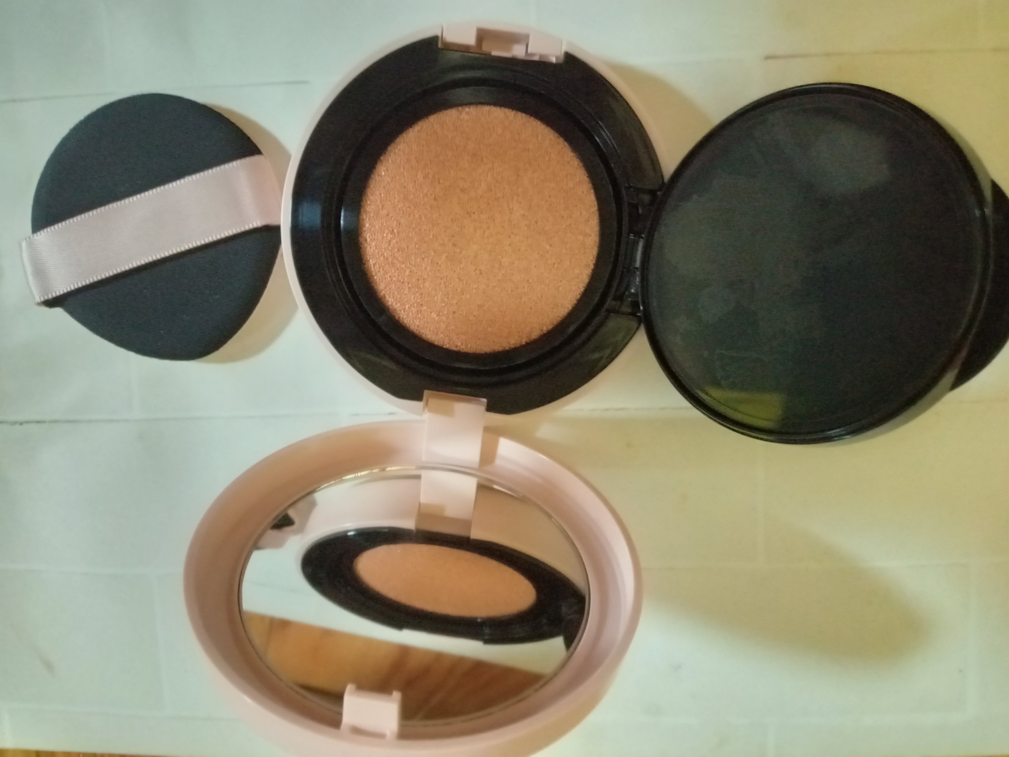 クッションファンデーション/CEZANNE/クッションファンデーションを使ったクチコミ（2枚目）