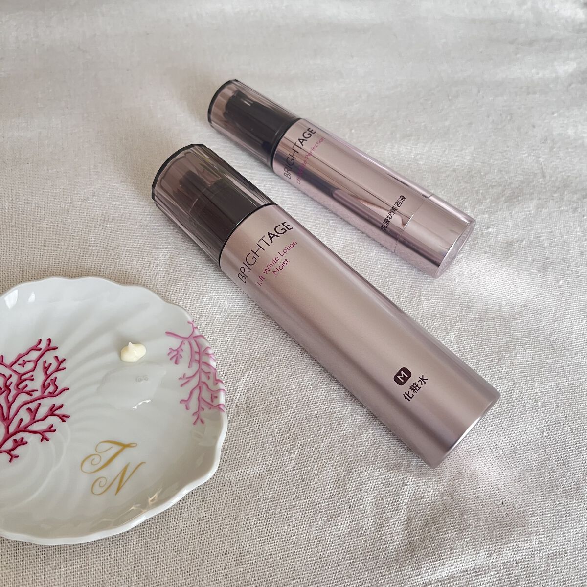 リフトホワイト パーフェクション/BRIGHTAGE/美容液を使ったクチコミ（2枚目）