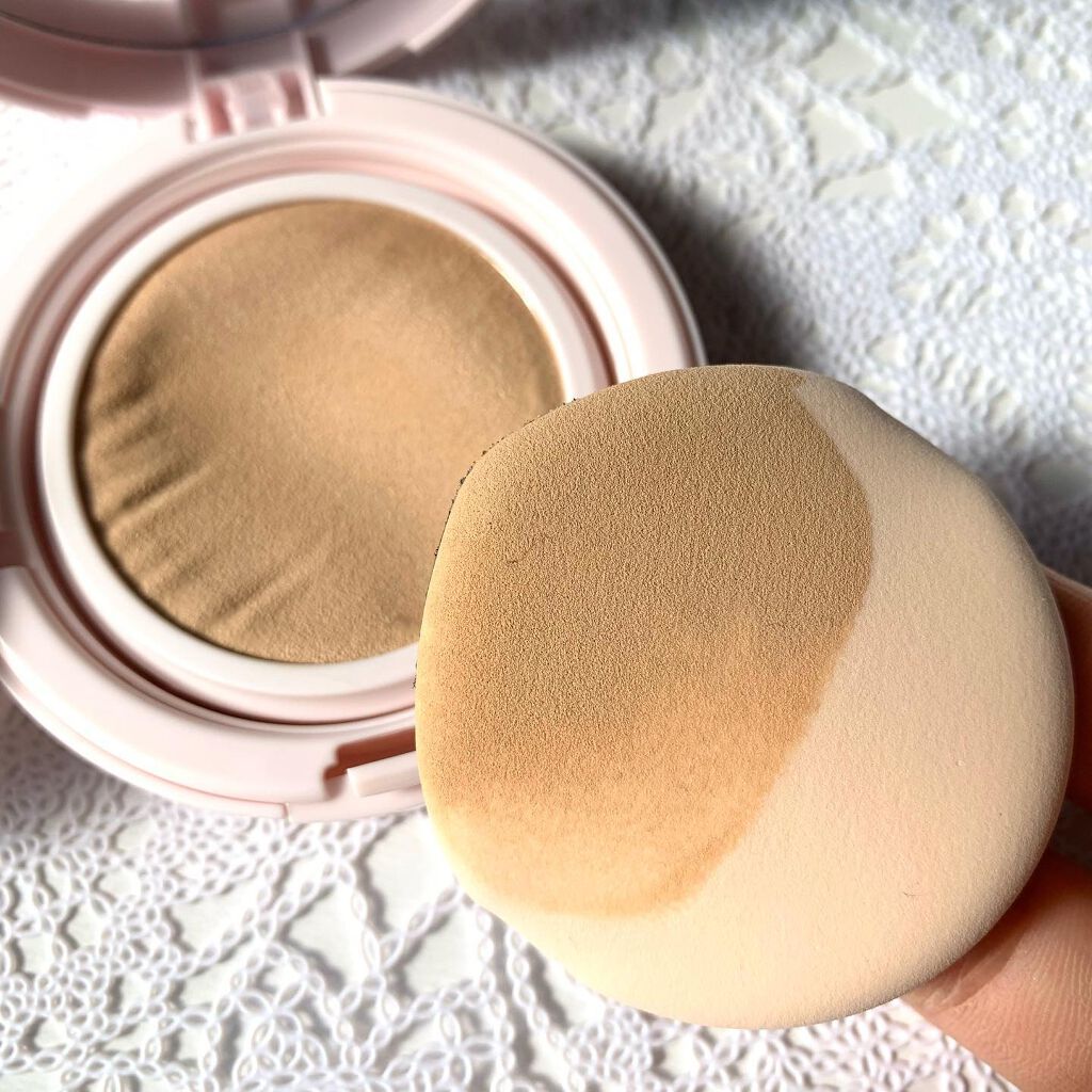 アクアリースキンウェア/ESPRIQUE/クッションファンデーションを使ったクチコミ(6枚目)