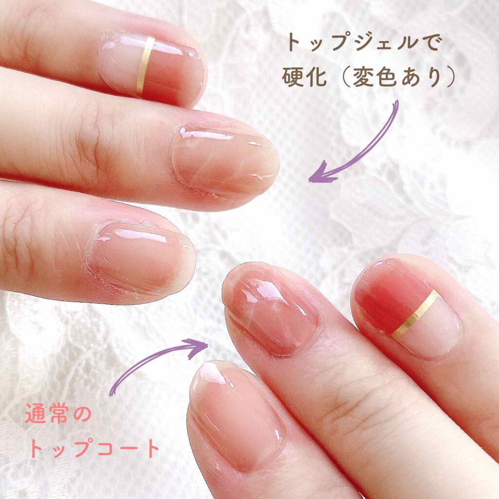 貼るジェルネイル/セリア/ネイルシールを使ったクチコミ(2枚目)