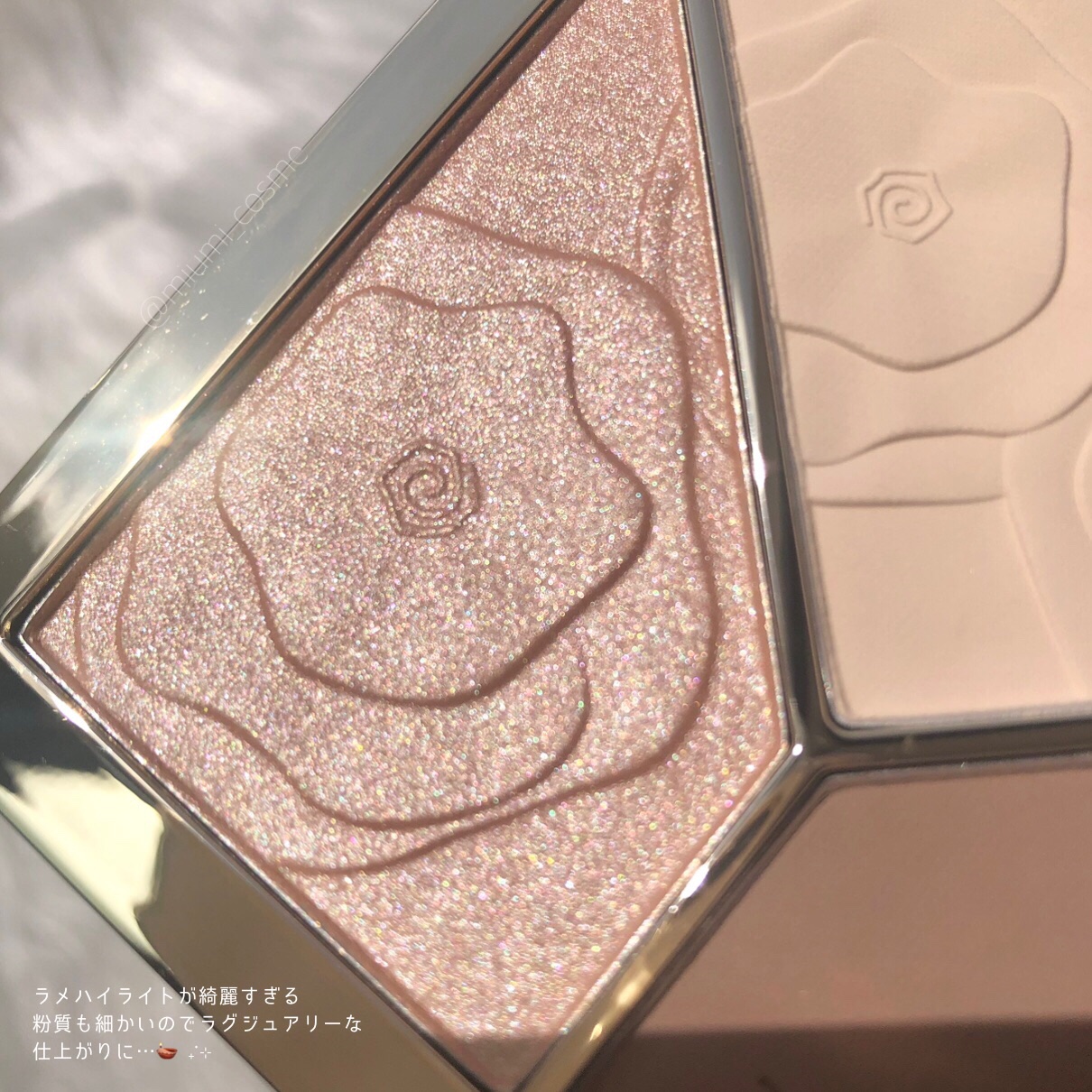 ハイライトシェーディングパレット/TIMAGE/パウダーハイライトを使ったクチコミ（3枚目）