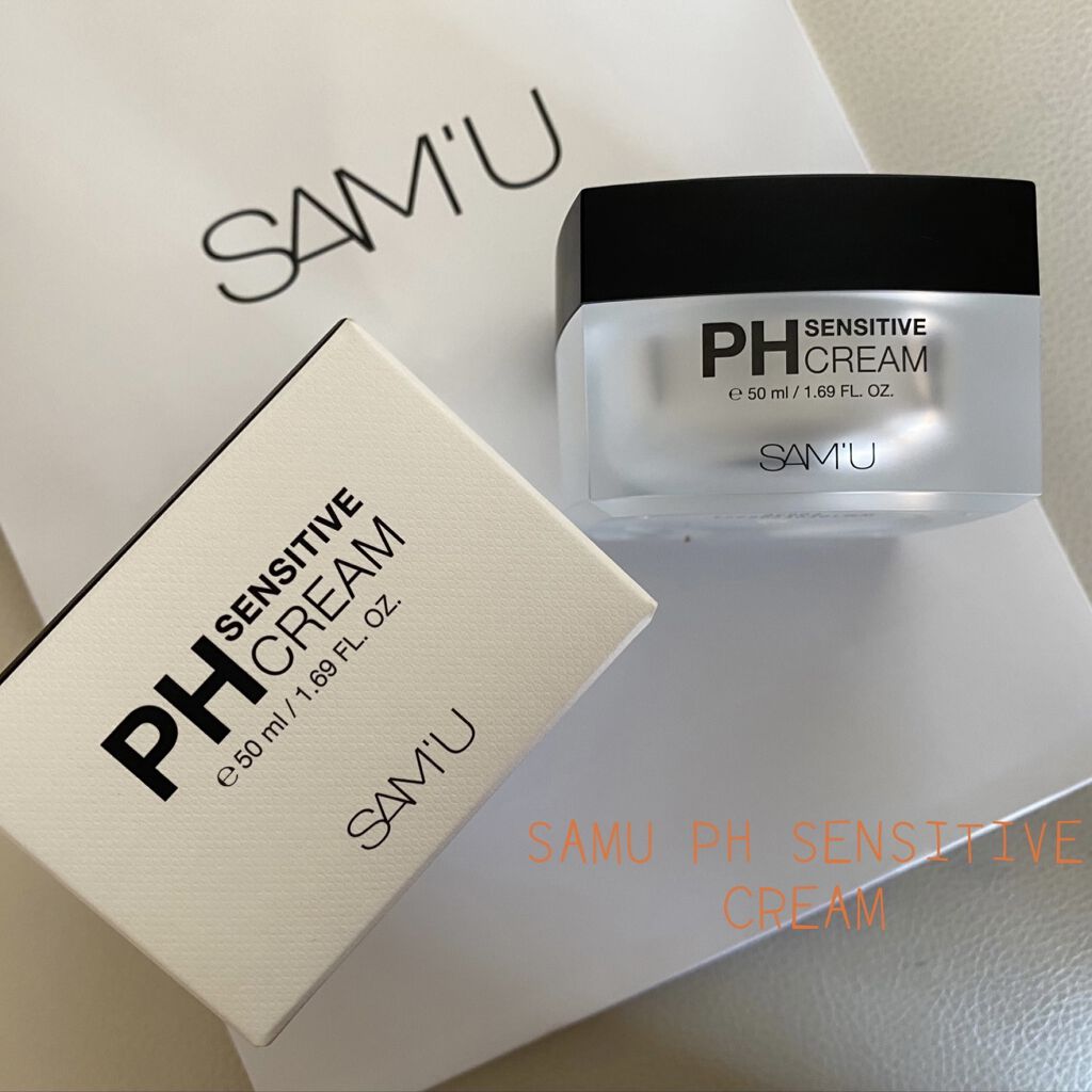 サミュ PHセンシティブクリーム/SAM'U/フェイスクリームを使ったクチコミ（1枚目）