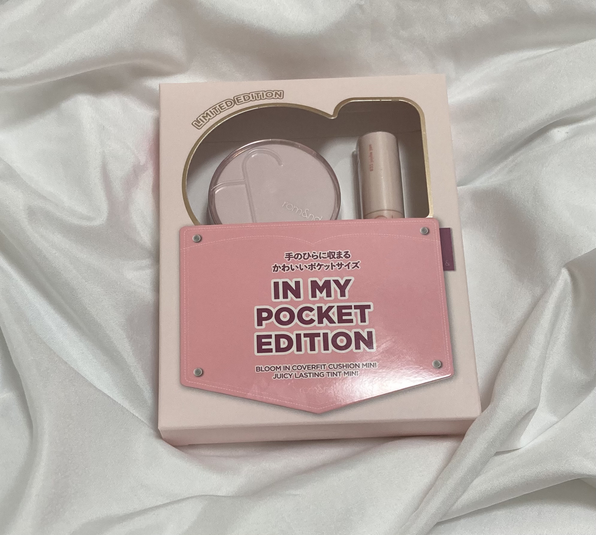 ロムアンド インマイポケットエディション/rom&nd/メイクアップキットを使ったクチコミ（2枚目）