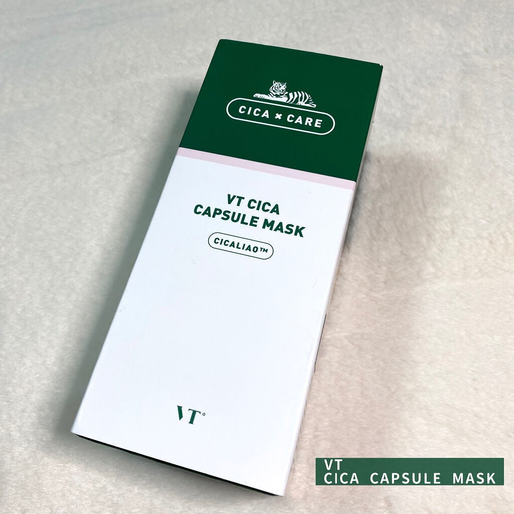 CICA カプセルマスク/VT/洗い流すパック・マスクを使ったクチコミ(2枚目)