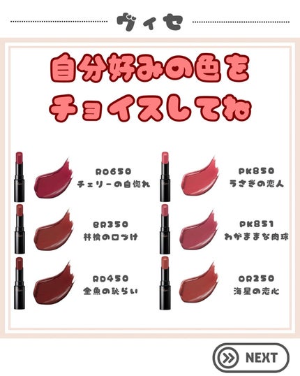 ネンマクフェイク ルージュ/Visée/口紅を使ったクチコミ(5枚目)