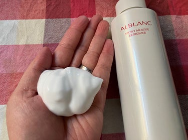 マイクロムース リフレッシャー/ALBLANC/泡洗顔を使ったクチコミ（3枚目）