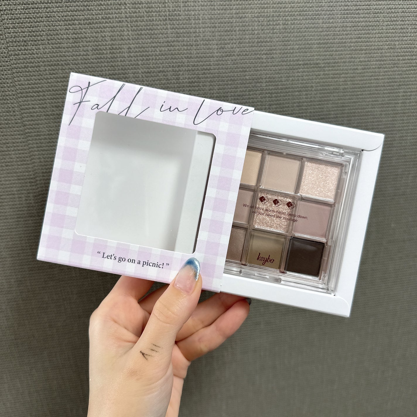 KEYBO FALL IN LOVE SHADOW PALETTE/keybo/アイシャドウパレットを使ったクチコミ(5枚目)