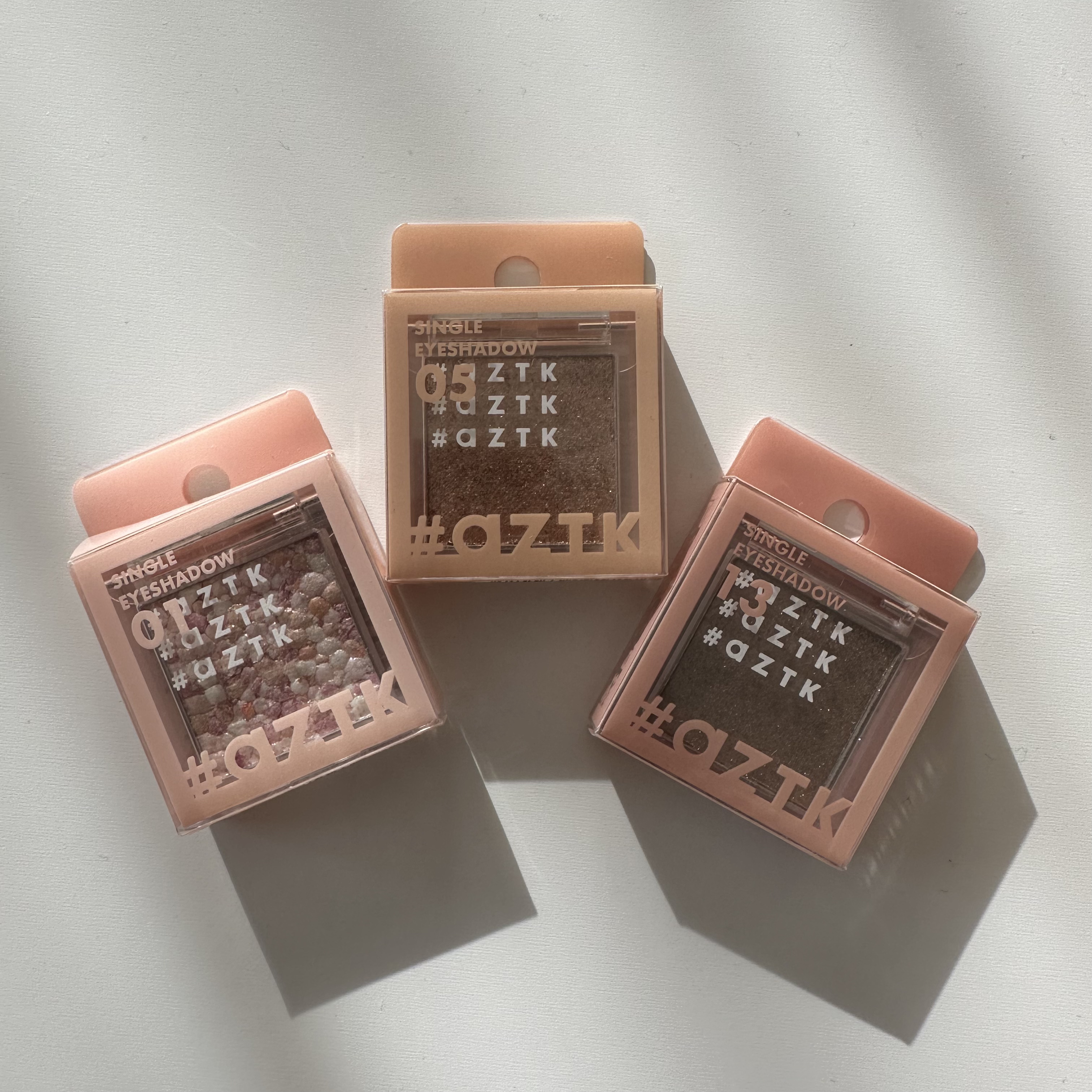 シングルアイシャドウ 13 ブロンズシュガー/aZTK/単色アイシャドウを使ったクチコミ（1枚目）