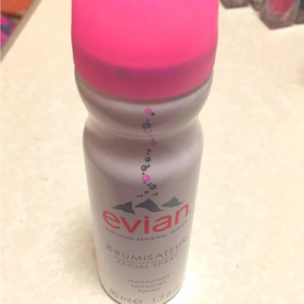 フェイシャルスプレー/エビアン/ミスト状化粧水を使ったクチコミ(1枚目)