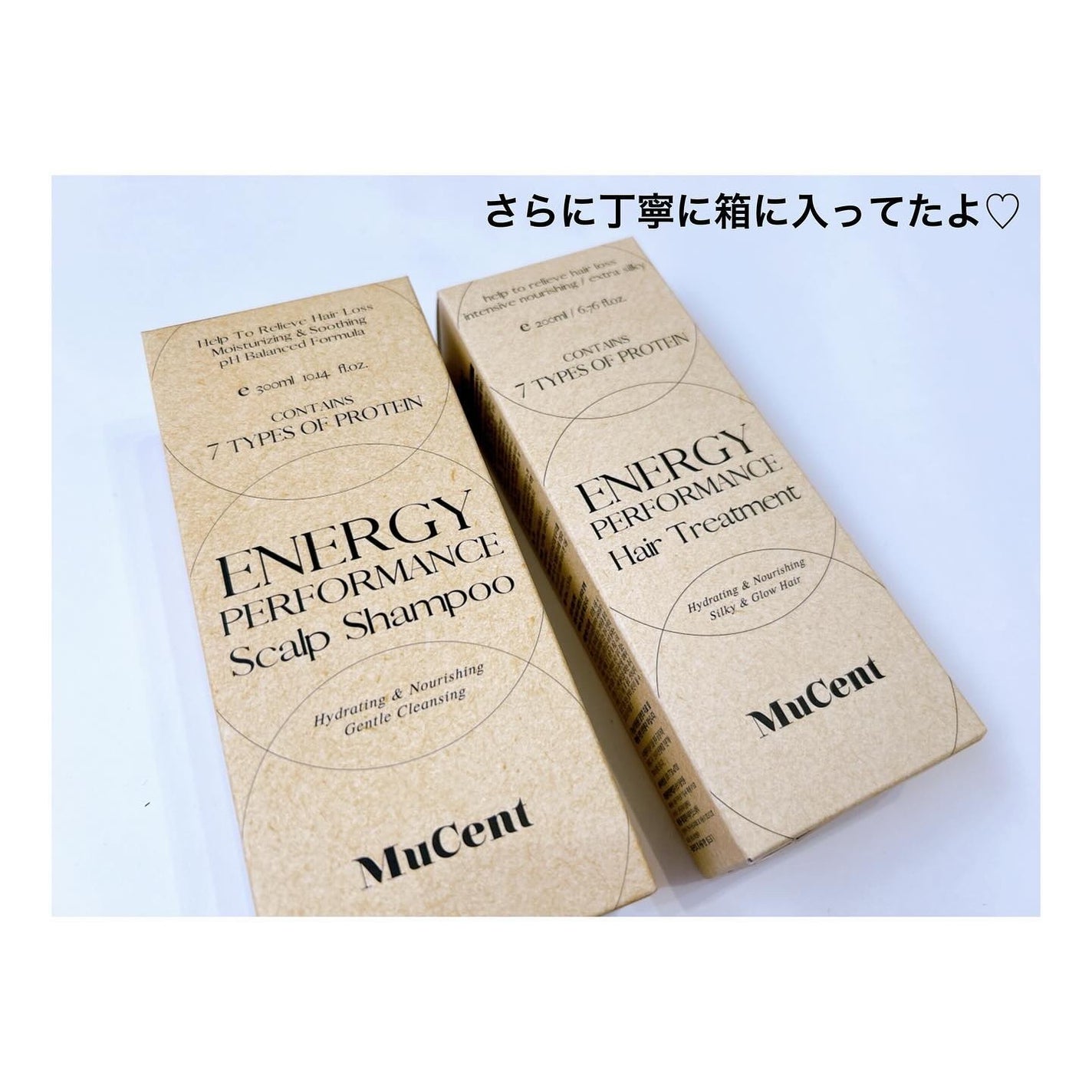 エナジーパフォーマンス スカルプシャンプー / ヘアトリートメント/MuCent/市販シャンプーを使ったクチコミ(4枚目)