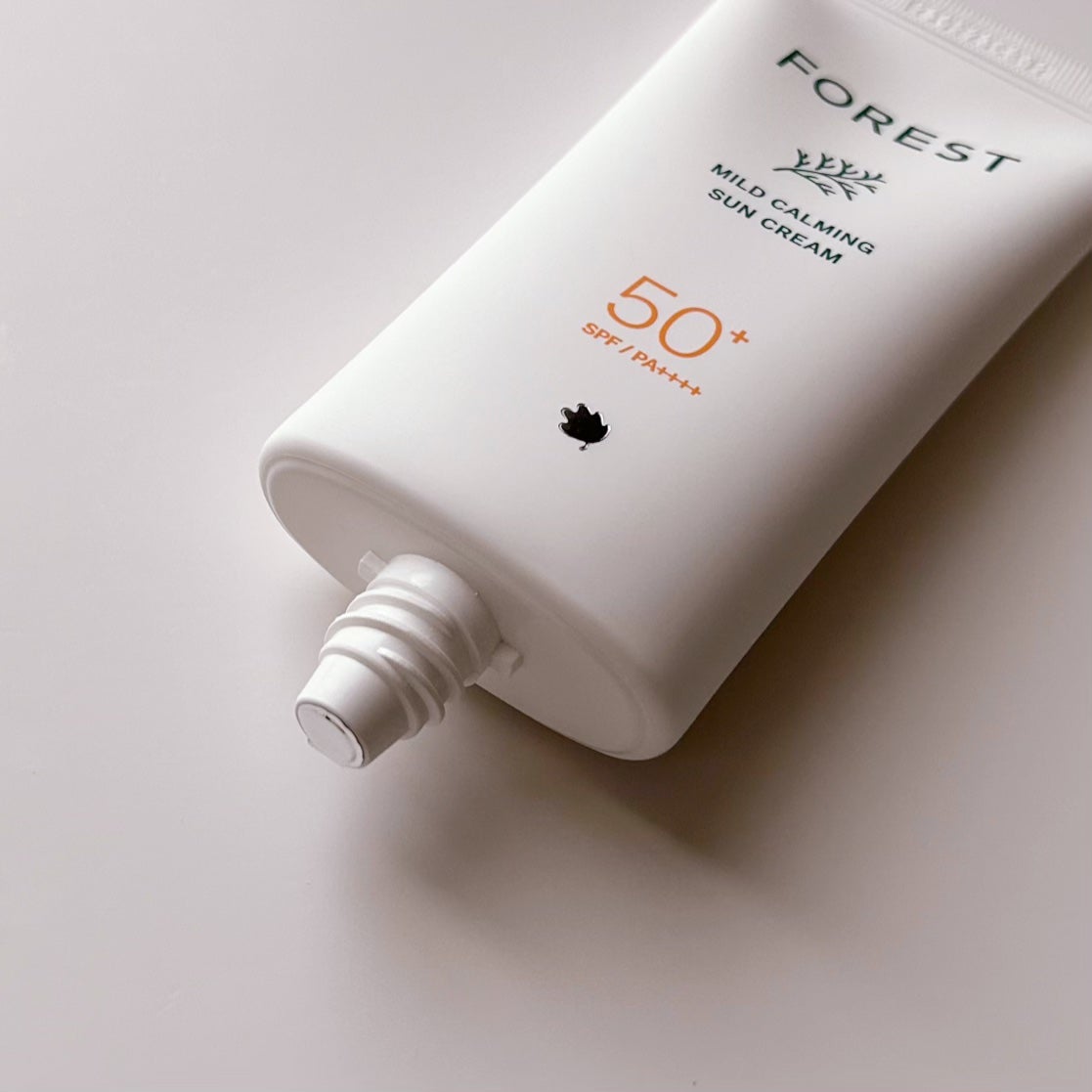 フォレスト マイルドカーミングサンクリーム/FoRest by Greenfinger/日焼け止めクリームを使ったクチコミ(5枚目)