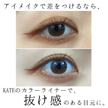 コンシャスライナーカラー/KATE/リキッドアイライナーを使ったクチコミ（1枚目）