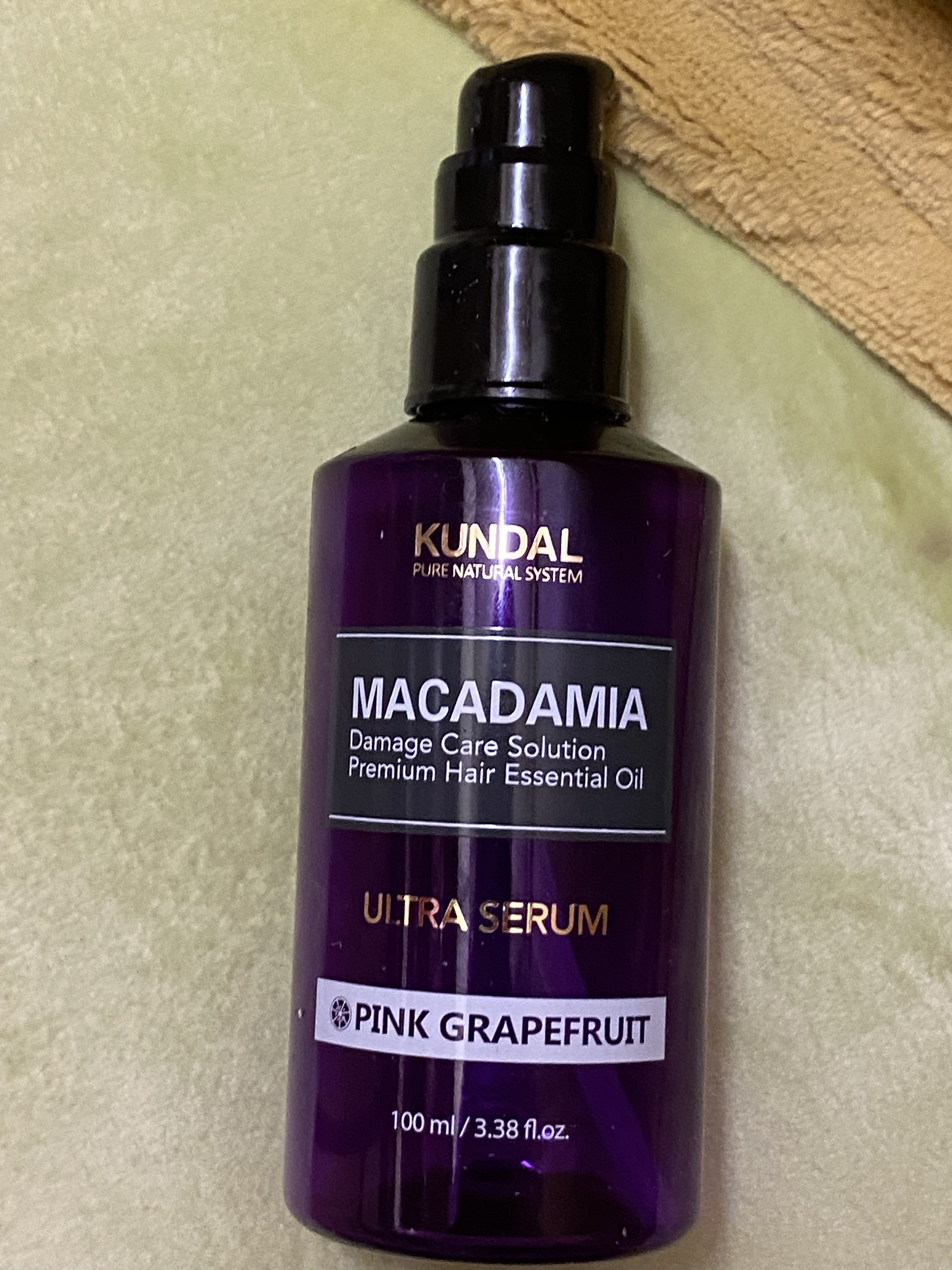 クンダル マカダミア ウルトラヘアセラム /KUNDAL/ヘアオイルを使ったクチコミ（1枚目）