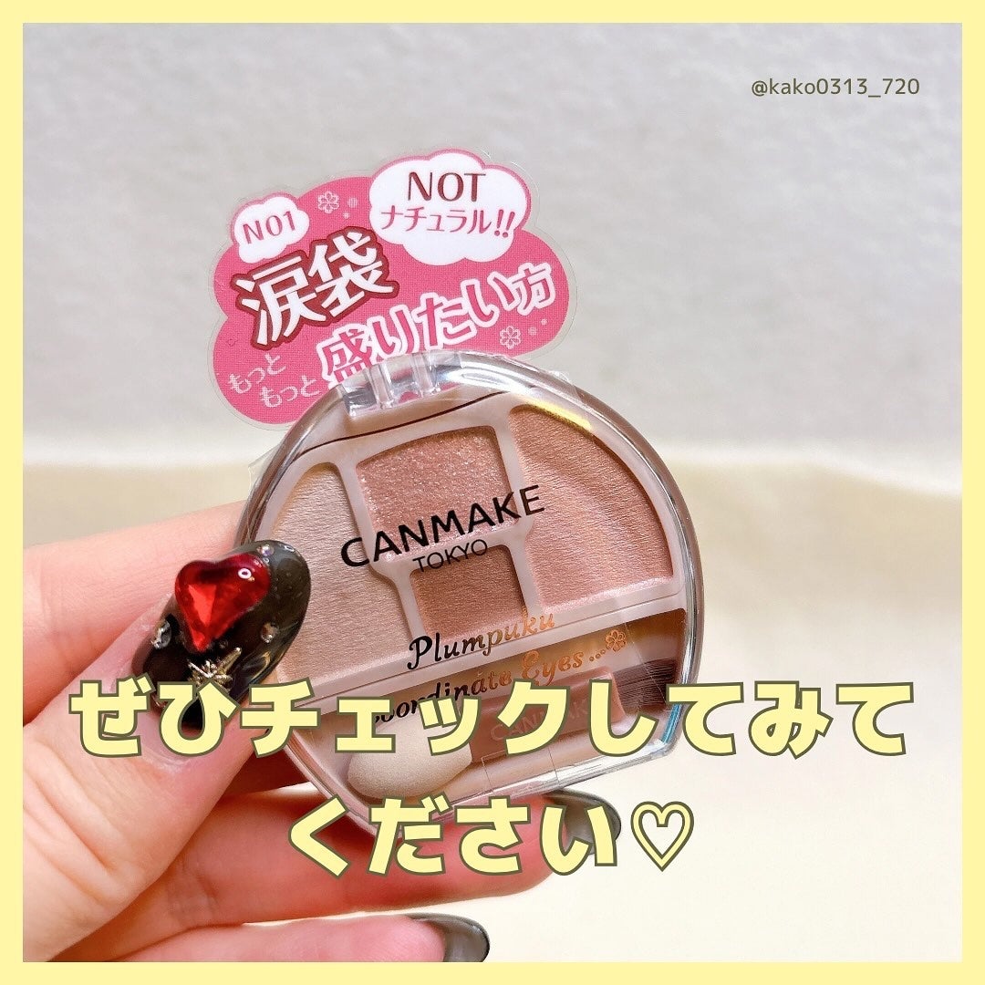 プランぷくコーデアイズNeo/キャンメイク/アイシャドウを使ったクチコミ(6枚目)