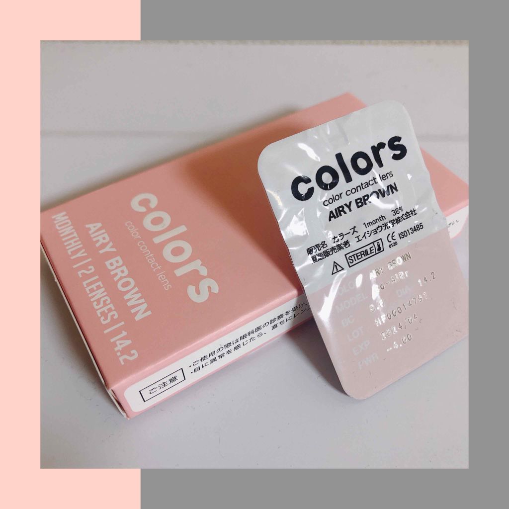 colors 1month/colors/１ヶ月（１MONTH）カラコンを使ったクチコミ（1枚目）
