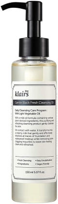 Klairsジェントルブラックフレッシュクレンジングオイル(150ml)