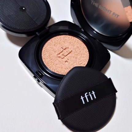 レイヤリングフィット グロークッションEX/TFIT/クッションファンデーションを使ったクチコミ(2枚目)