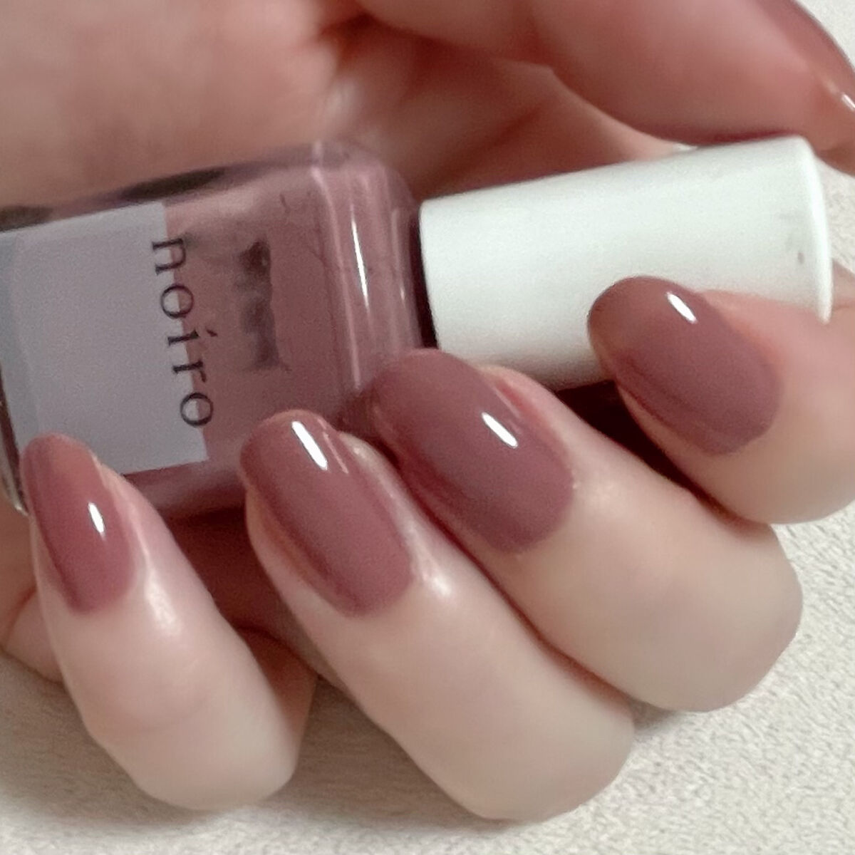 ネイルカラー S005 raspberry cocoa/noiro/マニキュアを使ったクチコミ（1枚目）