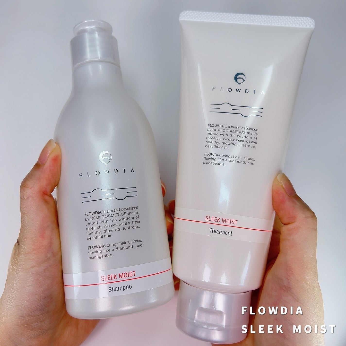 フローディア トリートメント スリークモイスト/FLOWDIA/洗い流すヘアトリートメントを使ったクチコミ(1枚目)