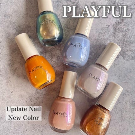 プレイフル アップデートネイル/PLAYFUL/オールインワンネイルを使ったクチコミ(1枚目)