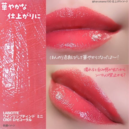 ワインリップティント/LABIOTTE/リップティントを使ったクチコミ(5枚目)