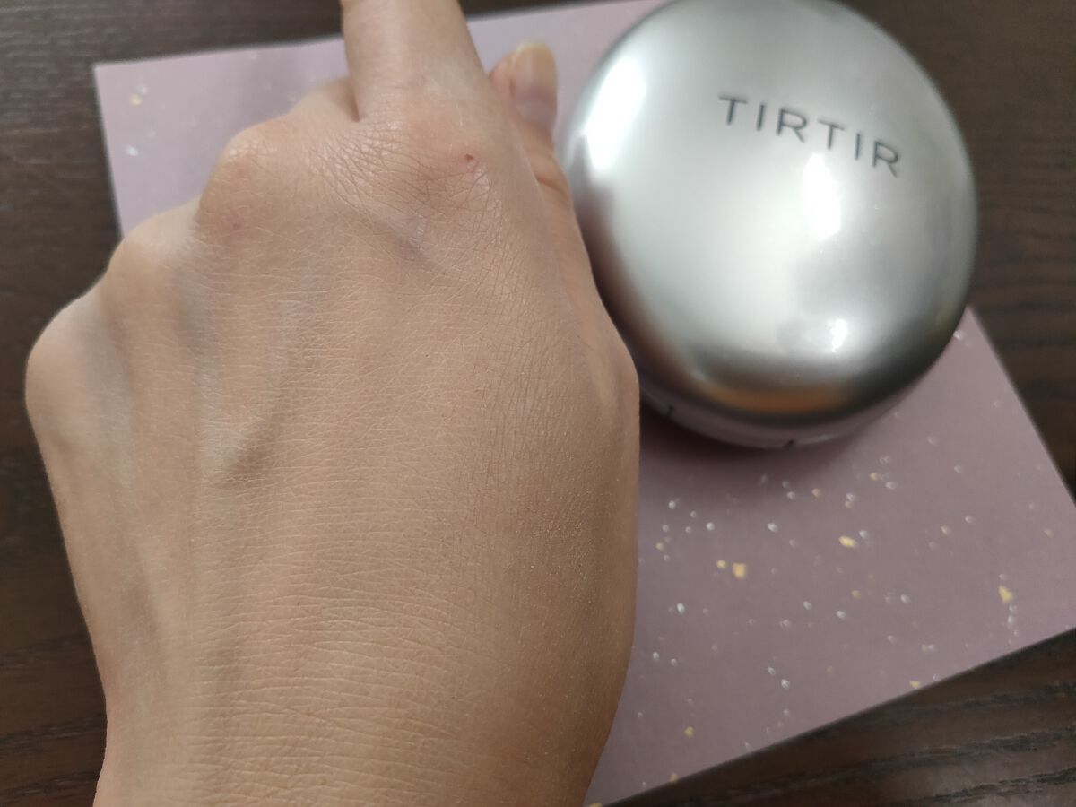 マスクフィットオーラクッション/TIRTIR(ティルティル)/クッションファンデーションを使ったクチコミ（3枚目）