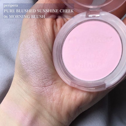 ピュア ブラッシュド サンシャイン チーク/PERIPERA/パウダーチークを使ったクチコミ(1枚目)