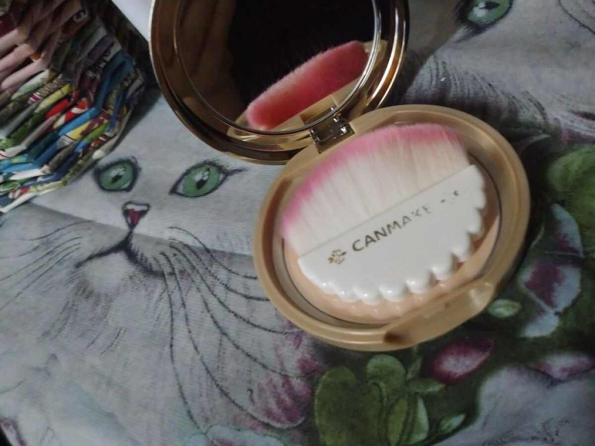 マシュマロフィニッシュパウダー/キャンメイク/プレストパウダーを使ったクチコミ(4枚目)