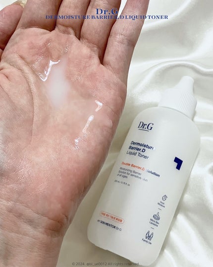 ザモイスチャーバリアDリキッドトナー/Dr.G/化粧水を使ったクチコミ(4枚目)