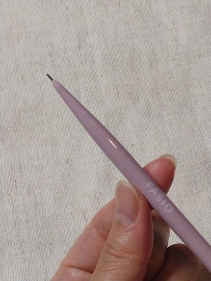 ウォータープルーフ アイブロウ(超極細芯)/FASIO/アイブロウペンシルを使ったクチコミ(3枚目)