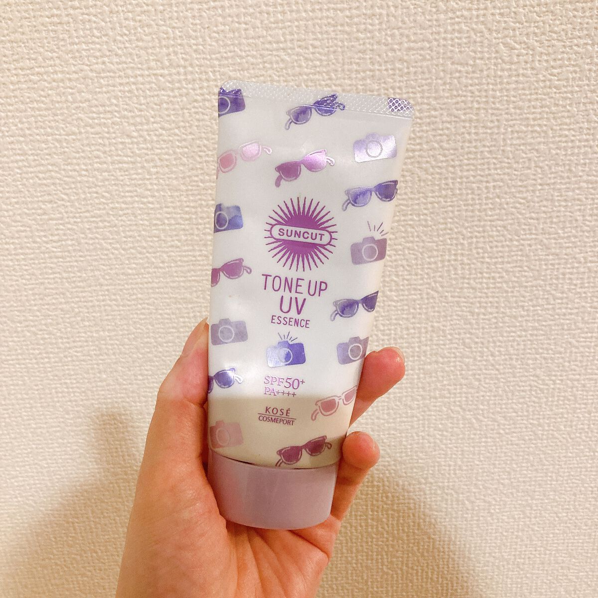 トーンアップUV エッセンス/サンカット®/日焼け止めローションを使ったクチコミ(1枚目)